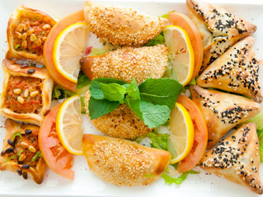 illustration pour les desserts